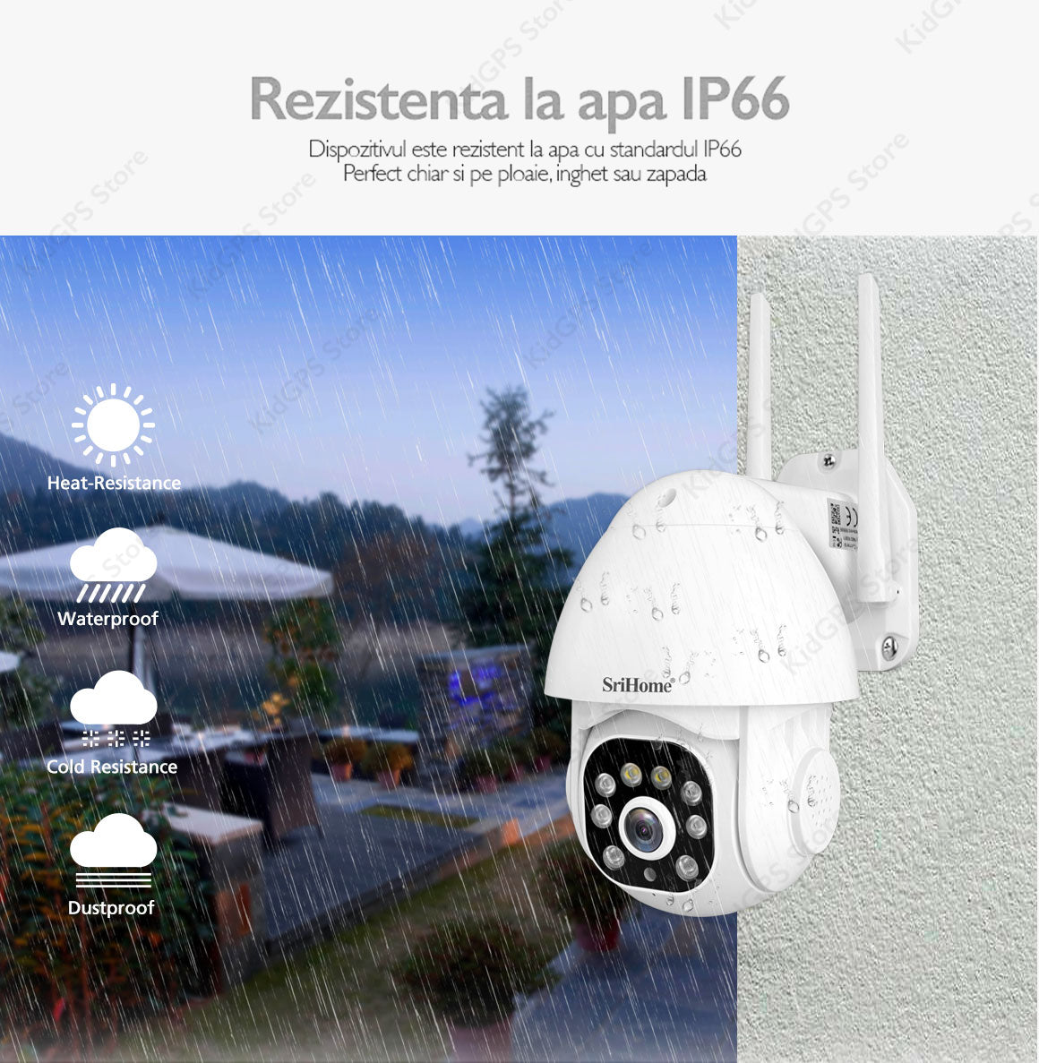 Camera de supraveghere WIFI SriHome SH039B Pro Camera de supraveghere WIFI SriHome SH039B Pro